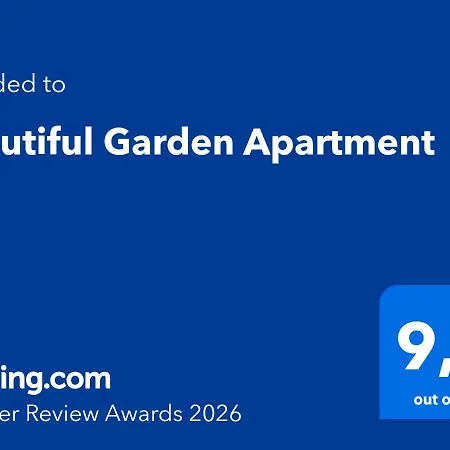 Apartment Beautiful Garden